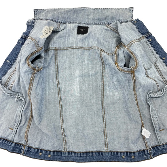 Rails Knox Denim Jacket Medium - Picture 13 of 15